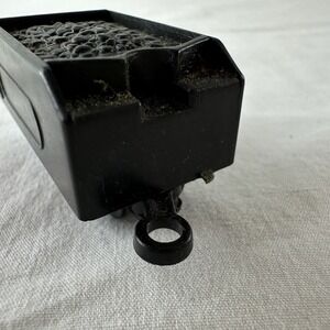 N Scale Coal‎ Load Black Freight Train Car Solid Black Made In Hong Kong Vintage